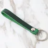 Keychains Leather Keychain Retro enkel nyckelkedja för män och kvinnor exklusiva bilhandgjorda riktiga hängen K2462