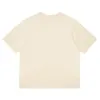 mens t shirts designer tee paris style beige big love loose tee cotton casual embroidery short sleeve