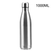 Water Bottles Portable Bottle Stainless Steel Sport Cup 350ML 500ML 750ML 1000ML Outdoor Travel Sports Drink