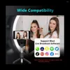 Microphones Wireless Lavalier Microphone For USB-C Plug And Play Noise Reduction Auto Sync Lapel Mic Live Vloggers Interview