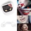 Party Decoration Halloween Vampire Teeth Retractable Fangs Masquerade Horror Zombie For Monster Werewolf Cosplay Costume Props