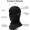 ROCKBROS Keep Warm Balaclava Winter Women Men's Motorcycle Bike Helmet Inner Cap Cycling Skiing Face Mask Thermal Windproof 240124