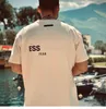 ESS T-shirt Designer T-shirt Summer EssentialSweatshirts Polo Mens Womens Top Chest LETTER LAMINÉ IMPRESS