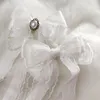 Pince à cheveux en ruban avec nœud en dentelle Lolita, fournitures de fête, épingles à cheveux mignonnes, accessoires de bandeau, perruque Kawaii, ornement pour femmes et filles