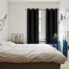 Curtain 2 Panels Blackout Curtains For Living Room Thermal Insulation Bedroom All Size Clolor
