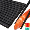 Pałeczki 10/2pcs Anti Slip stop Sushi Sushi Sushi Chińskie pałeczka łatwa do czyszczenia Zestaw zastawy stołowej Kuchnia narzędzia praktyczne