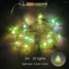 Party Decoration Christmas LED String Lights Santa Claus Snowman Garland Fairy Lighting Home Garden Xmas Year Gift