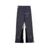 Mens Galerias Dept Letter Homens Mulheres Vintage Los Angeles Calças Corredores Sweatpant Graffiti Print Sweatpants Pantalon Splash Ink Jogger Tech Fleece