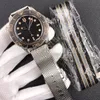 최고의 자동 기계식 셀프 와인딩 시계 남자 실버 다이얼 세라믹 베젤 42mm Cal.8800 클래식 디자인 손목 시계 캐주얼 한도 스틸 스틸 밴드 클럭 OA09