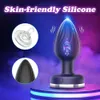 APP Afstandsbediening Anale Vibrator Bluetooth LED Butt Plug Mannen Prostaat Massager Vrouwelijke Masturbator Volwassen Speeltjes voor Vrouwen Gay 240129