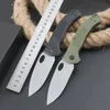 Butterfly BM737 Pocket Folding Knife S30V Stone Wash Drop Point Blade G10 with Stainless Steel Sheet Handle EDC Knives Including Retail Box