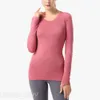 Long Lady Sleeve Fitness Yoga T-shirts Workout Tee Shirt Jogging Snabbt Tech Stretch Training Top Definiera populärt snabbt torrt tätt Tsh H High Igh