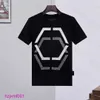 Y69o T-shirts pour hommes Designer Mens PP Skull Diamond T-shirts à manches courtes Marque Printemps et été Haut O-cou Qualité Skulls Tshirt Tees Phillip Plain 01 001