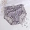 Women's Panties Thin Ice Silk High Waist Ladies Sexy Lace Emotional Underwear Girls Pure Cotton Seamless Bulift