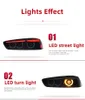 جميع LED ILLITY LEAD ل MITSUBISHI LANCER EVO الضباب الخلفي LED LED يقود عكس انعطاف الإشارة الخلفي الخلفي التجميع