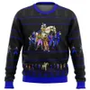 Survêtements pour hommes JoJos Bizarre Adventure Ugly Christmas Sweater Cadeau Père Noël Pull Hommes 3D Sweat-shirt et haut Automne et hiver ClothiL2402