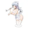 Portachiavi Collezione Anime Impact Cosplay Action Figure in acrilico Kamisato Ayaka Game Stand Sign Modello Desk Decor Regalo per un amico