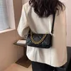 Shoulder Bags High quality chain handbag for womens 2023 new diamond grid small square bag shoulder bagH2422