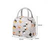 Dinnerware Lunch Bag Handle Insulation Cooler For Women Kid Box Picnic Travel Portable Storage Breakfast Thermal