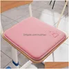 Cuscino/Cuscino Decorativo Memory Foam Sedia Cuscino del Sedile Addensare Super Morbido Caldo Cuscino da Pranzo Antiscivolo Studente Patio Home Office Cushi Dhnpo