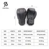 Guantoni da boxe 8 10 12 14OZ PU Pelle Muay Thai Guantes De Boxeo Sanda Free Fight MMA Kick Boxing Guanto da allenamento per uomo Donna 240119