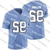 Vêtements de football américain universitaire UNC North Carolina Tar Heels # 98 Lawrence Taylor 49 Julius Peppers 85 Eric Ebron 10 Mitchell Trubisky Reti High