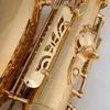 Un set completo di materiali in ottone per gli strumenti da festival del sassofono contralto dorato