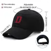 Бейсбольные кепки A-Z, двухцветная вышивка букв, черная бейсболка, высококачественный хлопок, модные мужские и женские спортивные козырьки, регулируемые Snapback