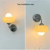 Wall Lamp Glass Lamps E27 Medieval AC 220V Sconce Bedroom Bedside Light For Living Room TV Background Hallway Aisle