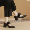 Модельные туфли EVACANDIS, серебряные туфли на высоком каблуке из овчины для женщин, качественные туфли Мэри Джейн с квадратной головкой на толстом каблуке с мехом и перьями