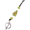 Sile Beaded Lanyard Strap com suporte de identificação e chaveiros Super Cute Breakaway Colar para professores Enfermeira Funcionários Estudantes Drop Deliv Dhxst