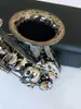 最高品質のドイツJK SX90R Keilwerth Saxophone Alto Black Nickel Alloy Alto Sax Sax Brass楽器とケースMou