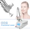 Machine portative de laser CO2 fractionné Machine de serrage vaginale au laser pour le rajeunissement de la peau Serrage de la peau Traitement de l'acné Dissolvant de pores Blanchiment