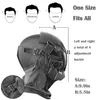 Fontes de festa máscara cyber punk branco led lignting guerreiro samurai circular cosplay capacete de ficção científica presentes de halloween para adultos