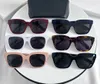 Vierkante zonnebril 40198 zwart/donkergrijs dames tinten Sonnenbrille Shades Sunnies Gafas de sol UV400 brillen met doos