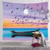 Wandteppiche Zimmer Dekor Rosa Kawaii Wandbehang Tapisserie Hintergrund Tuch Wohnzimmer Schlafzimmer Decke Yoga Matte Teppich Strand Handtuch