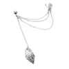 Charme Europa e os Estados Unidos Exagerado Brincos Retro Womens Leaf Fringe Ear Clip Bone Drop Delivery Otfvb