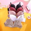 Bras finetoo sexig sömlös djup kopp för kvinnliga kvinnliga underkläder bh brassieres push up bralette backless plunge intimates