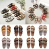 Designer Sandaler Kvinnor Luxurys Sandal Womens Chain Slide Summer Rubber Slide Fashion Beach Sexy Shoes Flat Slippers