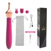 Hip Nieuwe Double Head Shaker 10 Frequency Strong Shock Female Masturbation Device Crown Tidal Pen G-Dot Stick 231129