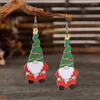 Dangle Earrings Christmas Vintage Painted Santa Claus Gift Tree Pumpkin Gifts For Women Mom Girs