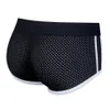 JOCKMAIL 4Pcs Man Underpants Boxershorts Men Boxers Male Breathable Ice Silk Mesh Quick Drying Underwear Mens Panties Boxer 240127