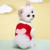 Dog Apparel Puppy Pullover Color-block Sweaters Pet Knitted Sweater Clothing Small Clothes Products Keep Warm Winter