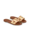 topkwaliteit mode platte schoenen 2024 nieuwe muilezels slipper dames sandaal sliders loafer luxe designer casual schoen slide dames indoor leer zomer wandeling strand sandaal