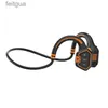 Mobiltelefonörlurar AS9 Bone Conduction Headset trådlöst sportvattentät inbyggt 16G-minne mp3 Musikspelare Simning Benledningen YQ240202