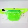 Waist Bags Summer Holographic Clear Fanny Pack Belt Bag Waterproof PU For Women Crossbody Bum Transparent