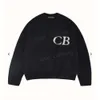 Herensweaters CB Latter Knit Jacquard Cole Sweater Heren Dames Kwaliteit losse sweatshirts