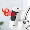 Kitchen Faucets Electric Faucet Water Heater Dual-purpose Tankless Heating LED Display EU