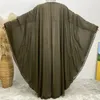 Vêtements ethniques Femmes africaines Musulman Open Abaya Diamond Kimono Bat Sleeve Maxi Robe Dubaï Kaftan Arabe Eid Ramadan Robe Maroc Soirée