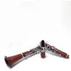 Margewate 17 Key BB Clarinet Rosewood Srtaight Pipe Profession